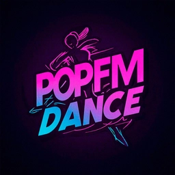 POPFM DANCE Логотип POPFM DANCE